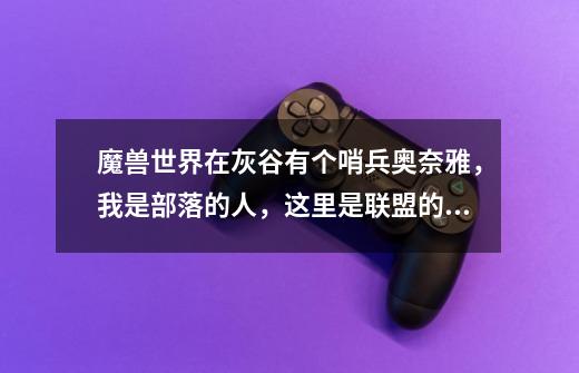 魔兽世界在灰谷有个哨兵奥奈雅,我是部落的人,这里是联盟的地盘,可是为什么别人都是敌对而她是中立呢-第1张-游戏信息-龙启网