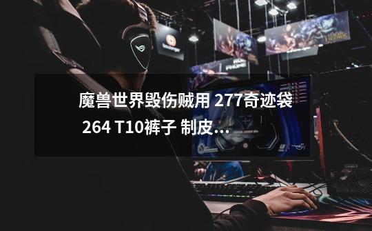 魔兽世界毁伤贼用 277奇迹袋 +264 T10裤子 +制皮鞋子 精准是不是多了-第1张-游戏信息-龙启网