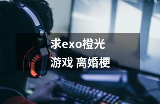 求exo橙光游戏 离婚梗-第1张-游戏信息-龙启网