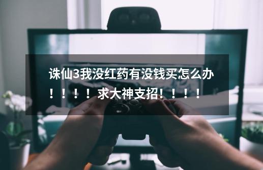 诛仙3我没红药有没钱买怎么办！！！！求大神支招！！！！-第1张-游戏信息-龙启网