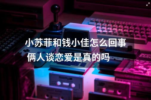 小苏菲和钱小佳怎么回事 俩人谈恋爱是真的吗-第1张-游戏信息-龙启网