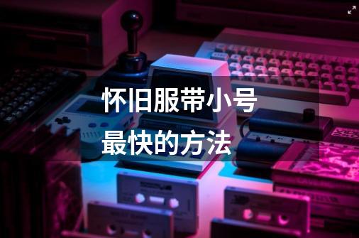 怀旧服带小号最快的方法-第1张-游戏信息-龙启网