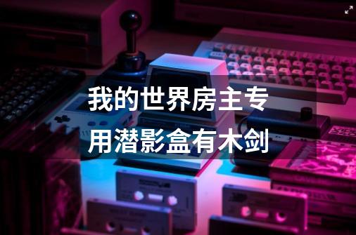 我的世界房主专用潜影盒有木剑-第1张-游戏信息-龙启网