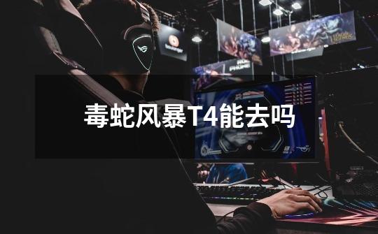 毒蛇风暴T4能去吗-第1张-游戏信息-龙启网