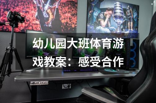 幼儿园大班体育游戏教案:感受合作-第1张-游戏信息-龙启网