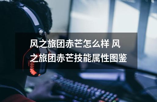 风之旅团赤芒怎么样 风之旅团赤芒技能属性图鉴-第1张-游戏信息-龙启网