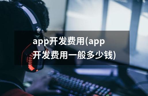 app开发费用(app开发费用一般多少钱)-第1张-游戏信息-龙启网