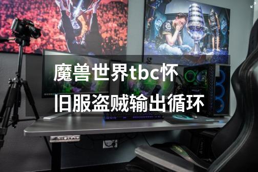 魔兽世界tbc怀旧服盗贼输出循环-第1张-游戏信息-龙启网