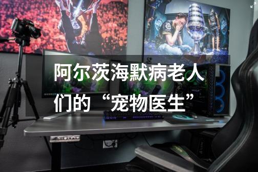 阿尔茨海默病老人们的“宠物医生”-第1张-游戏信息-龙启网