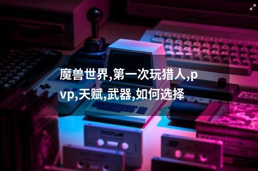 魔兽世界,第一次玩猎人,pvp,天赋,武器,如何选择-第1张-游戏信息-龙启网