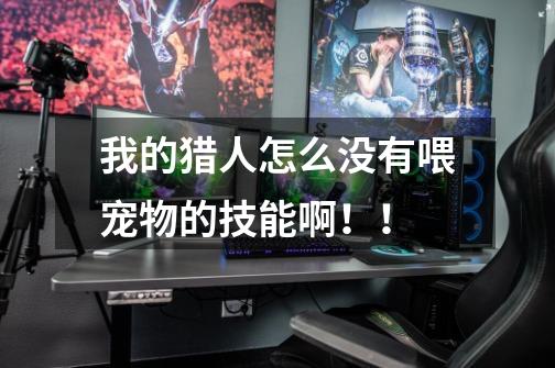 我的猎人怎么没有喂宠物的技能啊！！-第1张-游戏信息-龙启网