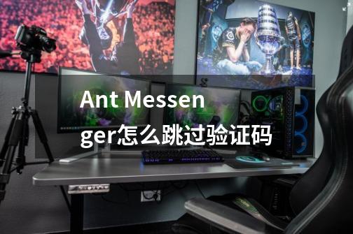 Ant Messenger怎么跳过验证码-第1张-游戏信息-龙启网