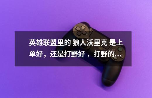 英雄联盟里的 狼人沃里克 是上单好,还是打野好 ,打野的话 怎么Gank,是出肉装好还是 输出好 详细点回答-第1张-游戏信息-龙启网