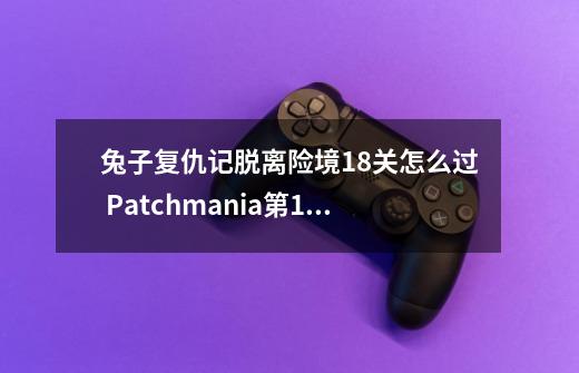 兔子复仇记脱离险境18关怎么过 Patchmania第18关攻略-第1张-游戏信息-龙启网
