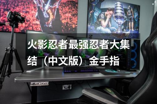 火影忍者最强忍者大集结（中文版）金手指-第1张-游戏信息-龙启网