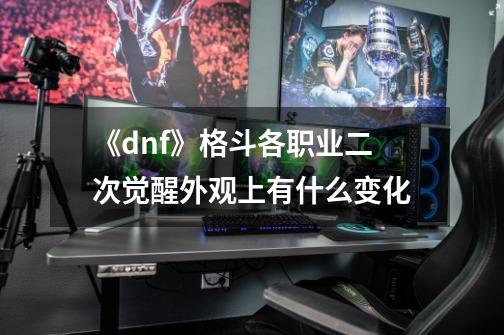 《dnf》格斗各职业二次觉醒外观上有什么变化-第1张-游戏信息-龙启网