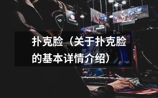 扑克脸(关于扑克脸的基本详情介绍)-第1张-游戏信息-龙启网
