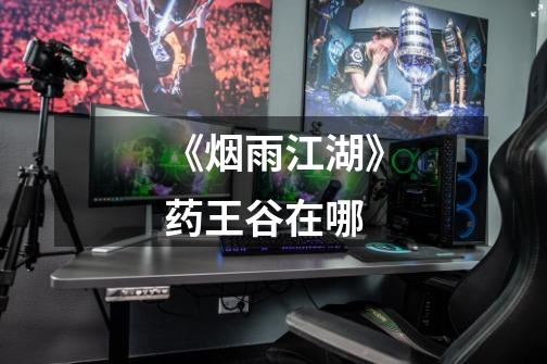 《烟雨江湖》药王谷在哪-第1张-游戏信息-龙启网