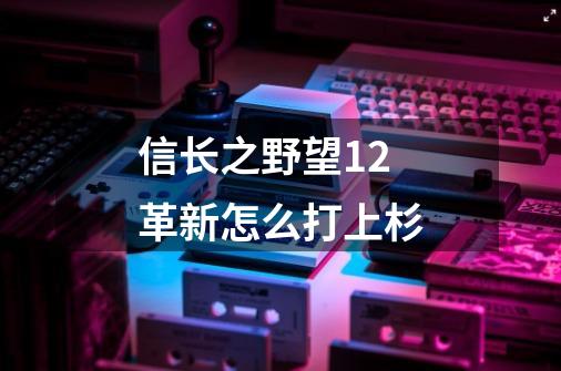 信长之野望12革新怎么打上杉-第1张-游戏信息-龙启网
