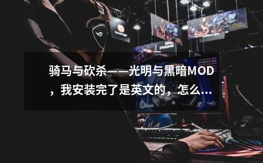 骑马与砍杀——光明与黑暗MOD,我安装完了是英文的,怎么办-第1张-游戏信息-龙启网