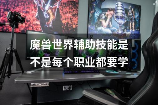 魔兽世界辅助技能是不是每个职业都要学-第1张-游戏信息-龙启网