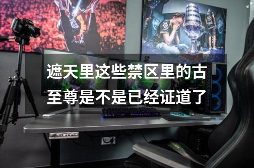 遮天里这些禁区里的古至尊是不是已经证道了-第1张-游戏信息-龙启网