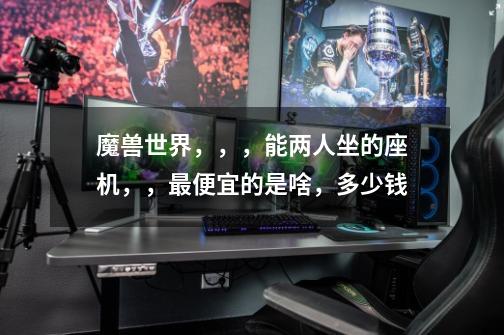 魔兽世界,,,能两人坐的座机,,最便宜的是啥,多少钱-第1张-游戏信息-龙启网