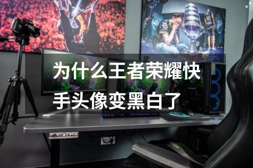 为什么王者荣耀快手头像变黑白了-第1张-游戏信息-龙启网