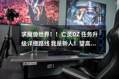 求魔兽世界!!亡灵DZ 任务升级详细路线 我是新人!望高手指教!-第1张-游戏信息-龙启网