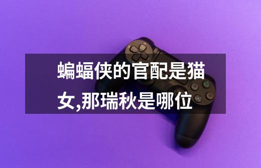 蝙蝠侠的官配是猫女,那瑞秋是哪位-第1张-游戏信息-龙启网