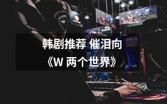 韩剧推荐 催泪向 《W 两个世界》-第1张-游戏信息-龙启网