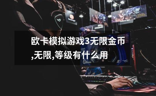 欧卡模拟游戏3无限金币,无限,等级有什么用-第1张-游戏信息-龙启网