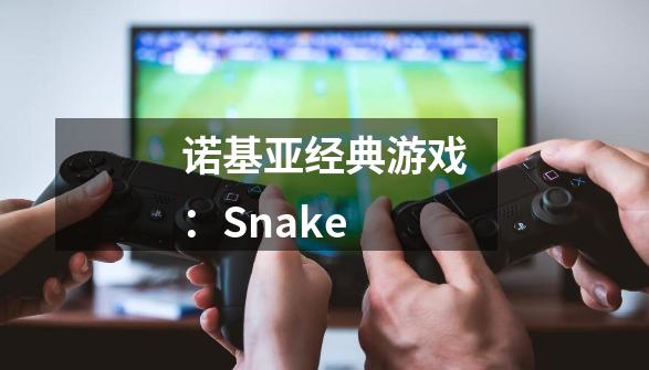 诺基亚经典游戏:Snake-第1张-游戏信息-龙启网
