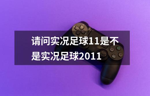 请问实况足球11是不是实况足球2011-第1张-游戏信息-龙启网