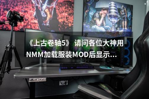 《上古卷轴5》 请问各位大神用NMM加载服装MOD后显示加载成功后没有ESP怎么取衣服-第1张-游戏信息-龙启网