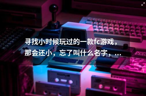 寻找小时候玩过的一款fc游戏,那会还小,忘了叫什么名字,感觉很好玩,类似于超级 玛丽闯关的-第1张-游戏信息-龙启网