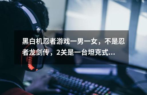 黑白机忍者游戏一男一女,不是忍者龙剑传,2关是一台坦克式的车 三关是一人拿把大刀4关是一只鹰5关不记-第1张-游戏信息-龙启网