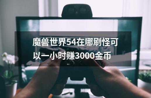 魔兽世界5.4在哪刷怪可以一小时赚3000金币-第1张-游戏信息-龙启网