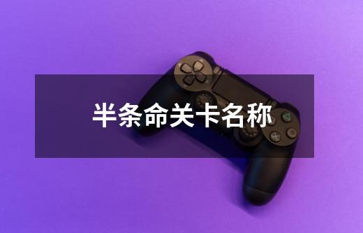 半条命关卡名称-第1张-游戏信息-龙启网