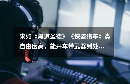 求如《黑道圣徒》《侠盗猎车》类自由度高，能开车带武器到处搞破坏的单机游戏 要单机游戏，pc版本，自-第1张-游戏信息-龙启网