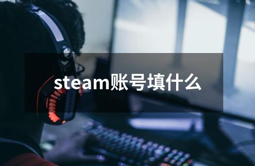 steam账号填什么-第1张-游戏信息-龙启网