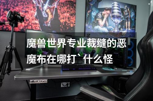 魔兽世界专业裁缝的恶魔布在哪打`什么怪-第1张-游戏信息-龙启网