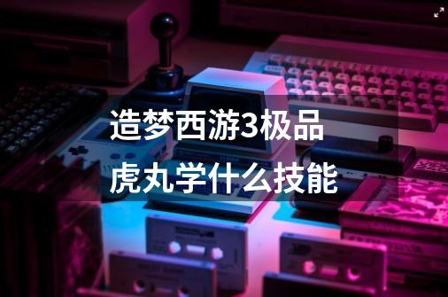造梦西游3极品虎丸学什么技能-第1张-游戏信息-龙启网