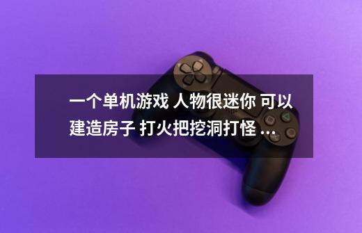 一个单机游戏 人物很迷你 可以建造房子 打火把挖洞打怪 我记得还可以钓鱼 也可以联机-第1张-游戏信息-龙启网