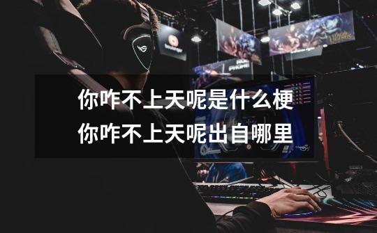 你咋不上天呢是什么梗 你咋不上天呢出自哪里-第1张-游戏信息-龙启网