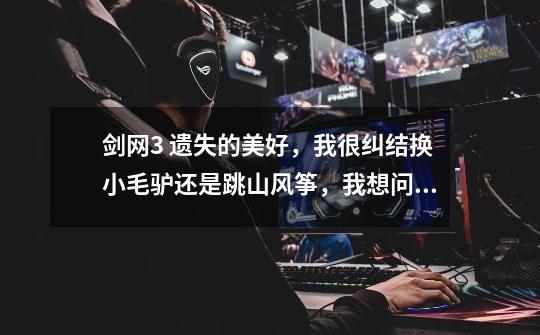 剑网3 遗失的美好,我很纠结换小毛驴还是跳山风筝,我想问问剑网3正在研发的新轻功是什么啊-第1张-游戏信息-龙启网