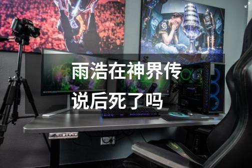 雨浩在神界传说后死了吗-第1张-游戏信息-龙启网