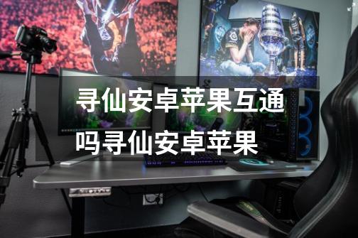 寻仙安卓苹果互通吗寻仙安卓苹果-第1张-游戏信息-龙启网