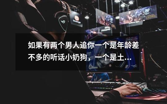 如果有两个男人追你一个是年龄差不多的听话小奶狗，一个是土豪中年大叔，你会选哪个-第1张-游戏信息-龙启网
