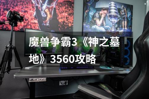魔兽争霸3《神之墓地》3.5.60攻略-第1张-游戏信息-龙启网